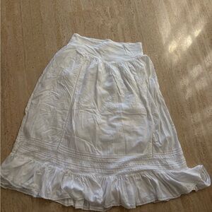 American eagle white maxi  Skirt